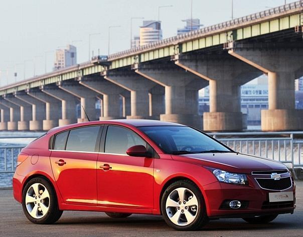 Vor seinem Start in den Markt: der Cruze Fließheck. Foto: Chevrolet/Auto-Reporter.NET